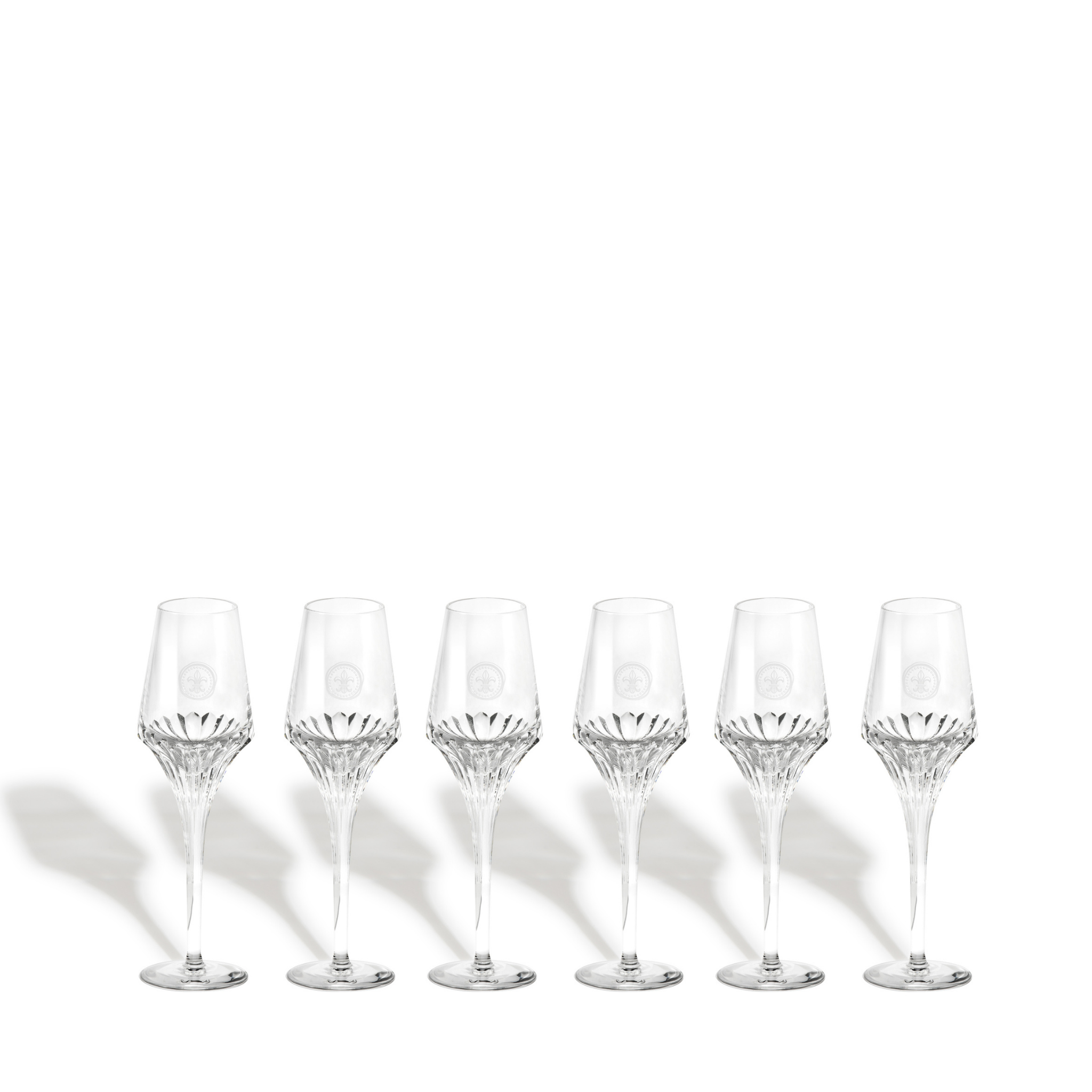 Set of 6 Crystal Glasses (2cl)