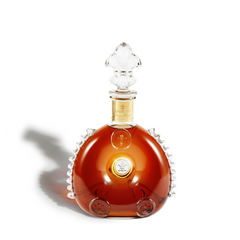 A packshot of LOUIS XIII Magnum decanter on a white background