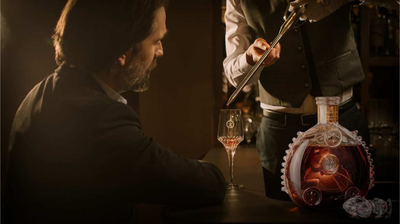 Experience our Louis XIII Cognac table side service. This