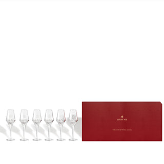 Set of 6 Crystal Glasses (20ml)