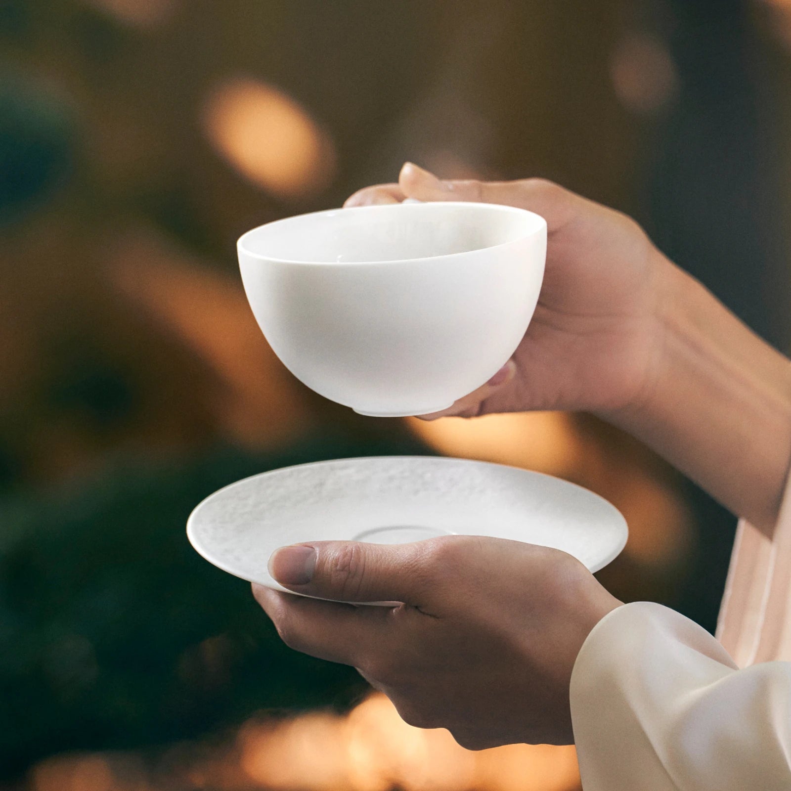 Soil is our Soul - Set of 2 Tea Cups and Saucers