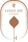 A brown icon of the LOUIS XIII Society, on a transparent background